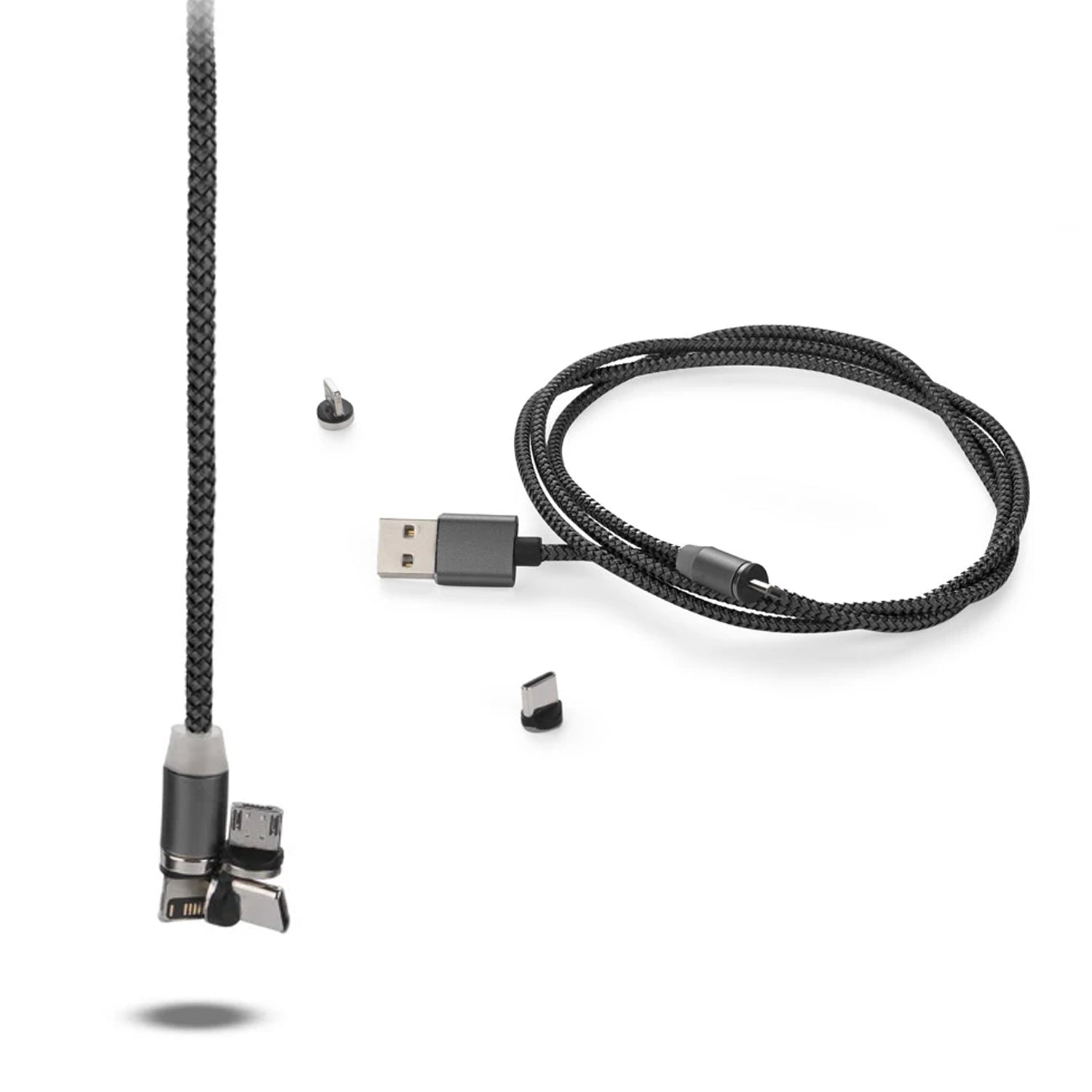 12520 Magnetic Charging Cable 3 in 1 Metal Magnetic Micro USB Type C Lighting Cable with LED, Multiple Charging Adapters for All Android and all Smartphones (Compatible with All Android and iPhone Smartphones, Tablet, PC, Mobile 12520 Magnetic Charging Cable 3 in 1 Metal Magnetic Micro USB Type C Lighting Cable with LED, Multiple Charging Adapters for All Android and all Smartphones (Compatible with All Android and iPhone Smartphones, Tablet, PC, Mobile